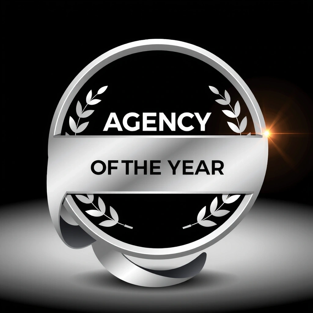 Emblema premiului 'Agenția Anului'