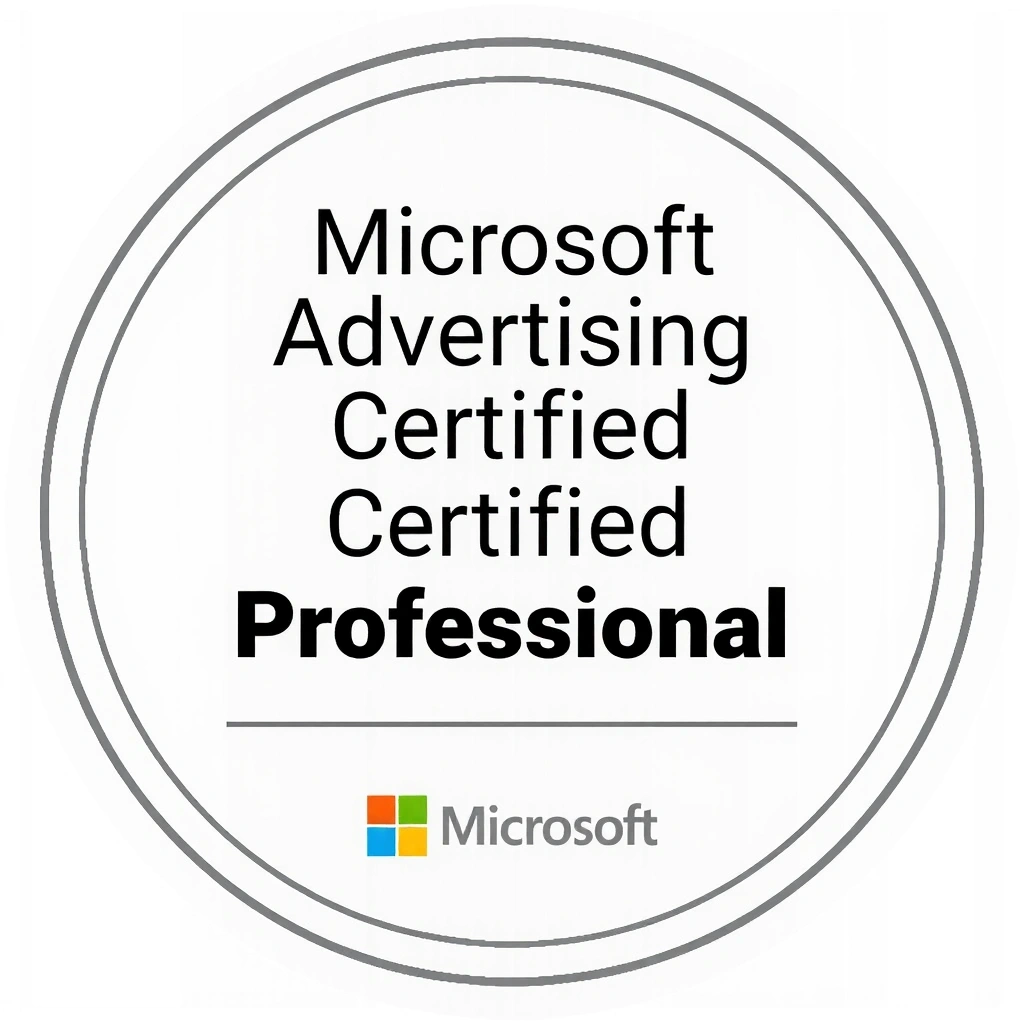 Sigla Microsoft Advertising Certified Professional