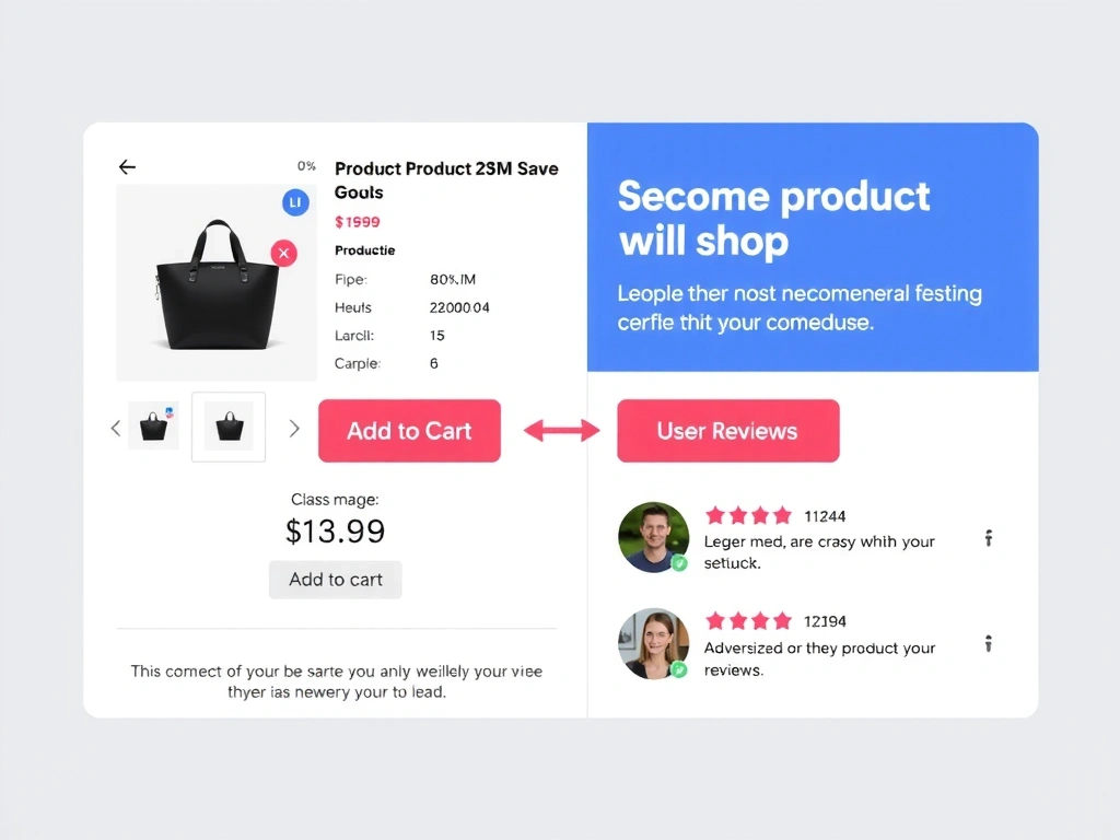 Captură de ecran cu interfața platformei e-commerce