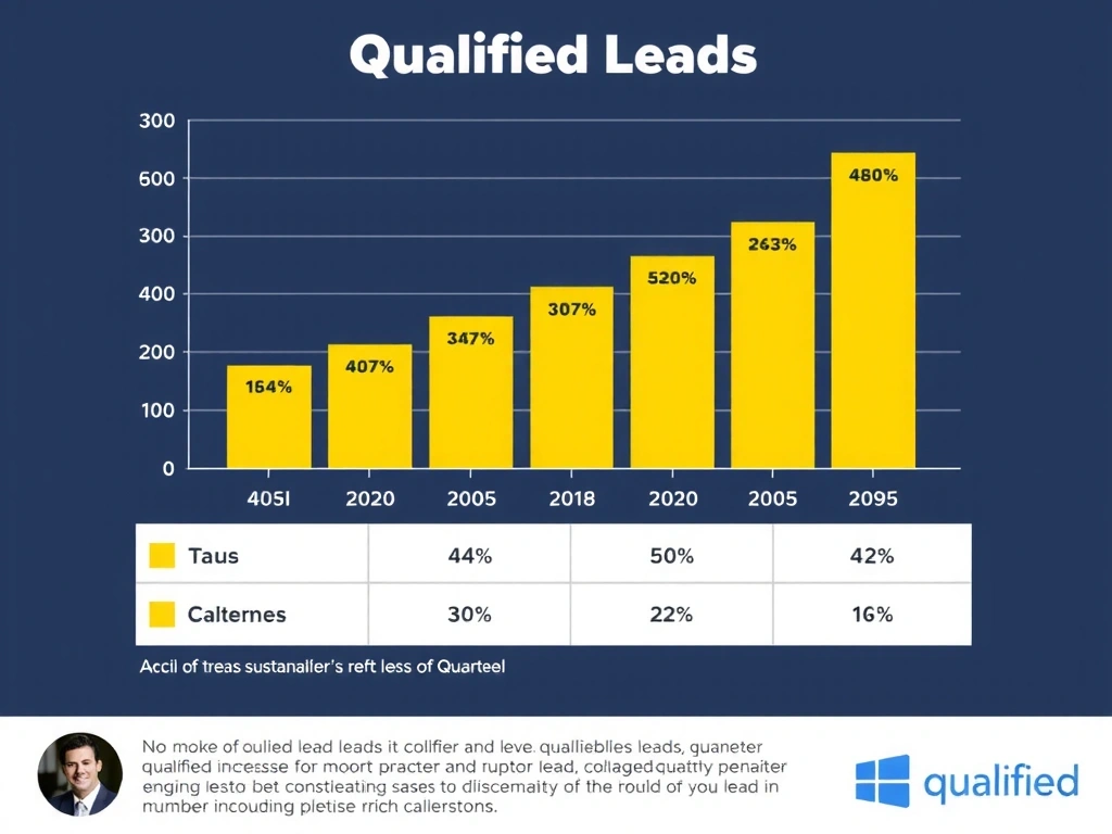Grafic cu creșterea lead-urilor calificate
