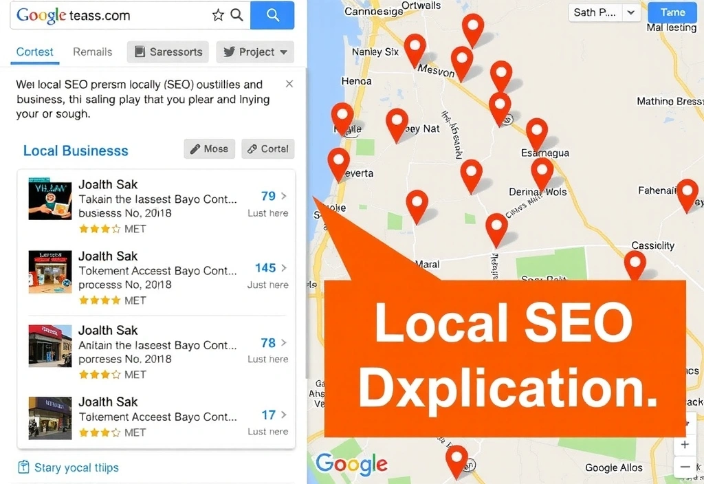 Imagine reprezentativă pentru optimizarea SEO locală